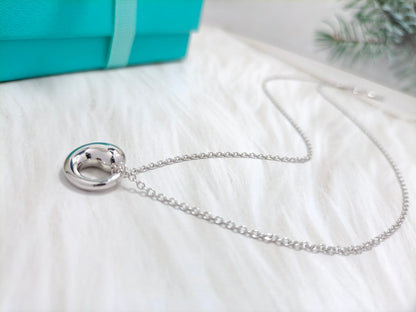 [Hevara Jewelry]SNAIL PEDANT SILVER NECKLACE