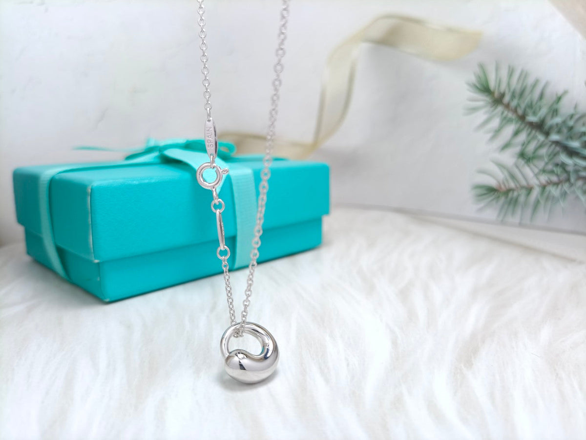 [Hevara Jewelry]SNAIL PEDANT SILVER NECKLACE