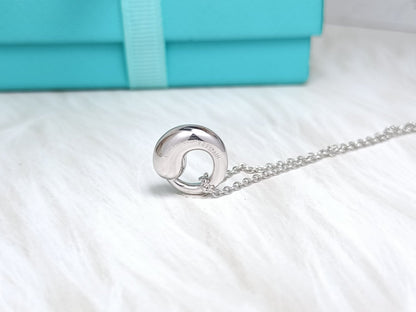 [Hevara Jewelry]SNAIL PEDANT SILVER NECKLACE