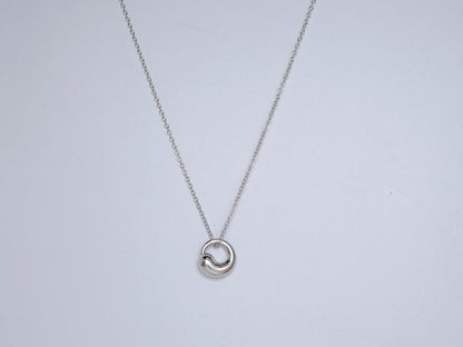 [Hevara Jewelry]SNAIL PEDANT SILVER NECKLACE