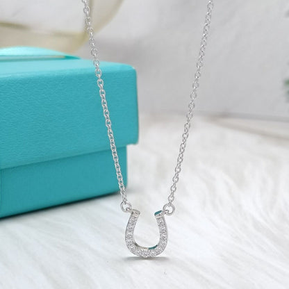[Hevara Jewelry]U DIAMONDS PEDANT NECKLACE