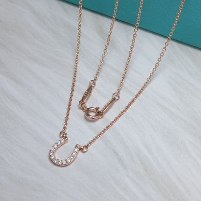 [Hevara Jewelry]U DIAMONDS PEDANT NECKLACE