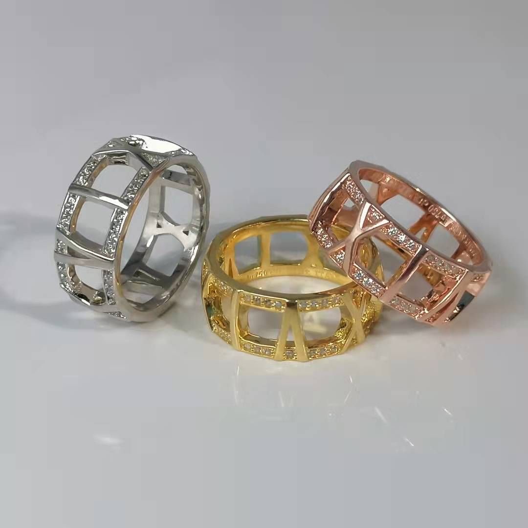 [Hevara Jewelry]ATLAS LARGE OPEN DIAMOND RING