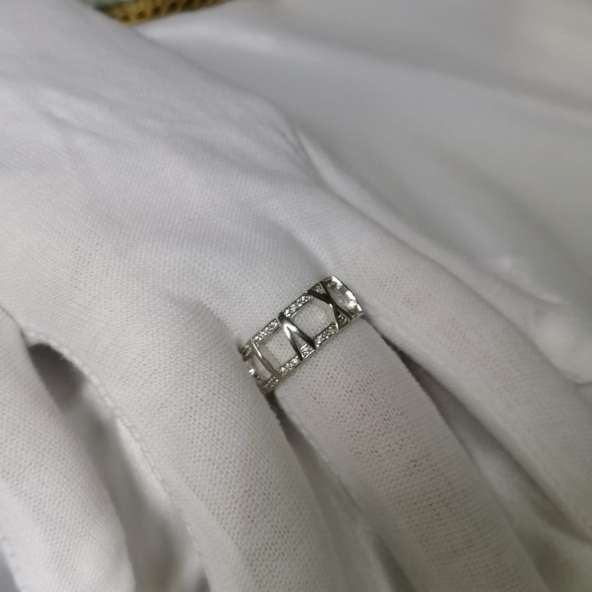 [Hevara Jewelry]ATLAS LARGE OPEN DIAMOND RING