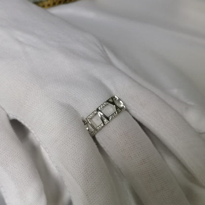 [Hevara Jewelry]ATLAS LARGE OPEN DIAMOND RING