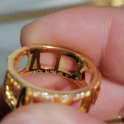 [Hevara Jewelry]ATLAS LARGE OPEN DIAMOND RING