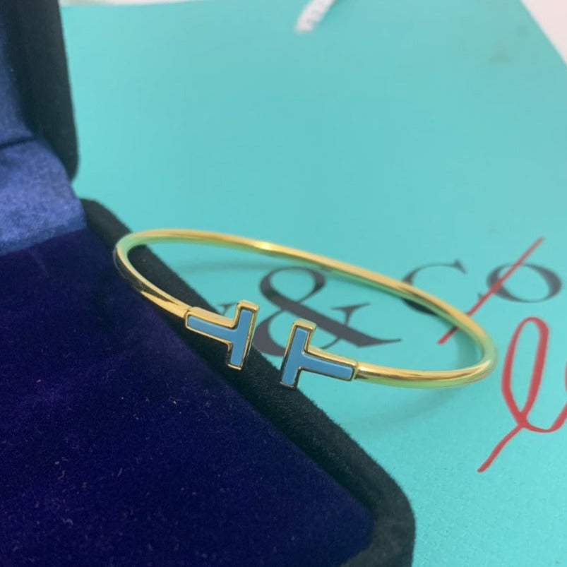[Hevara Jewelry]T BRACELET 1.8MM TURQUOISE