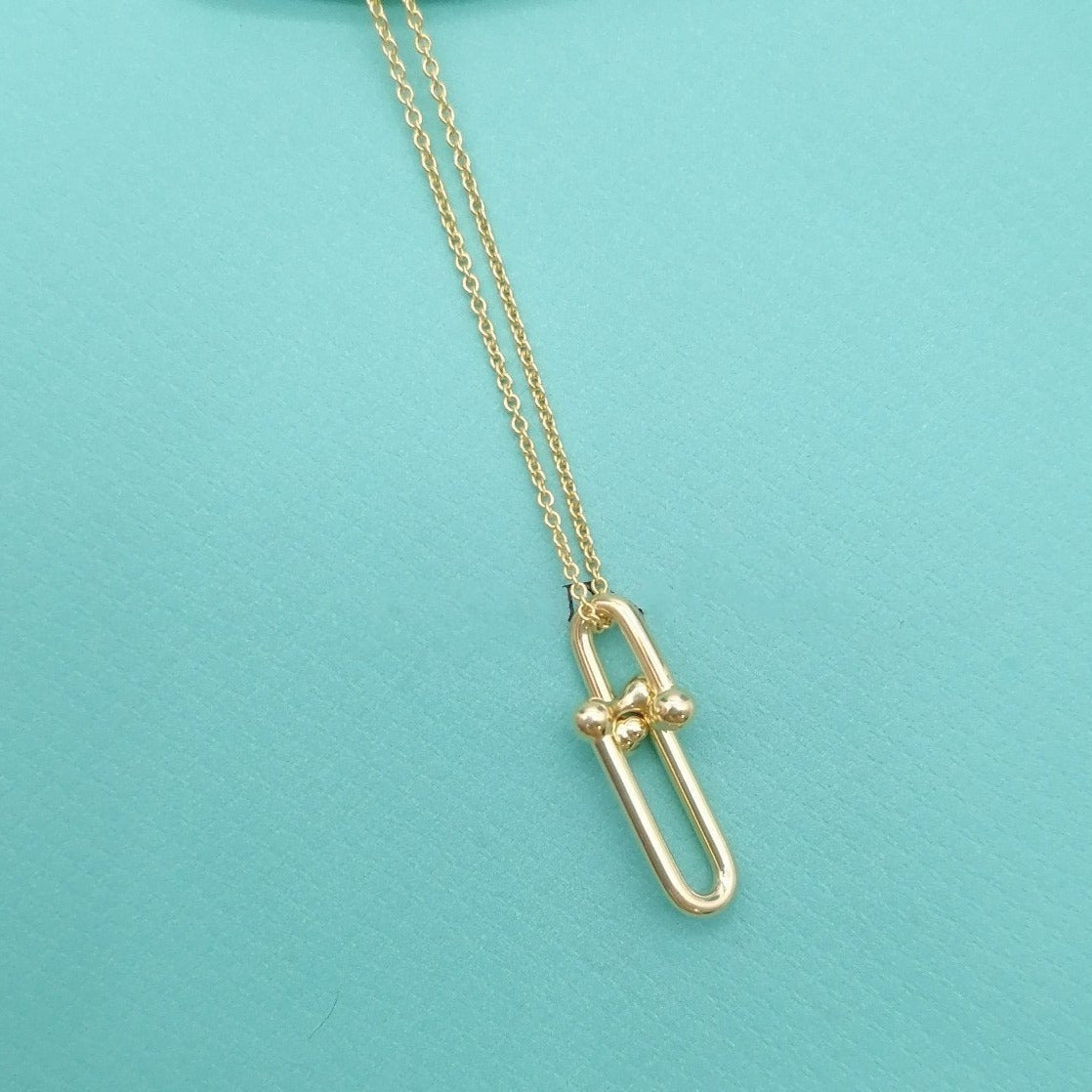 [Hevara Jewelry]HARDWEAR GOLD DROP PEDANT NECKLACE