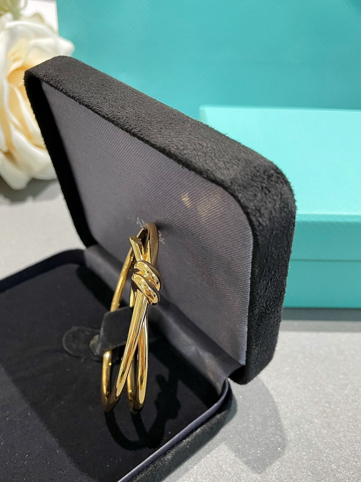 [Hevara Jewelry]KNOT DOUBLE ROW GOLD BRACELET