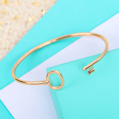 [Hevara Jewelry]KEY WIRE OVAL BRACELET
