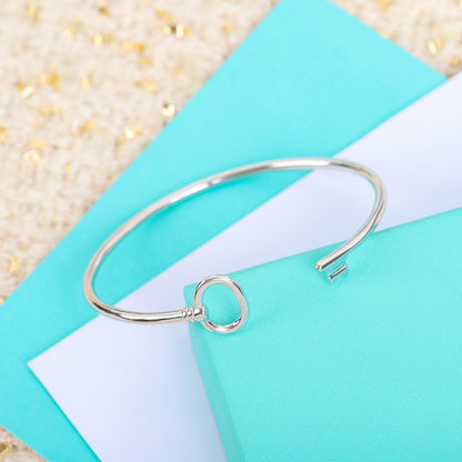 [Hevara Jewelry]KEY WIRE OVAL BRACELET