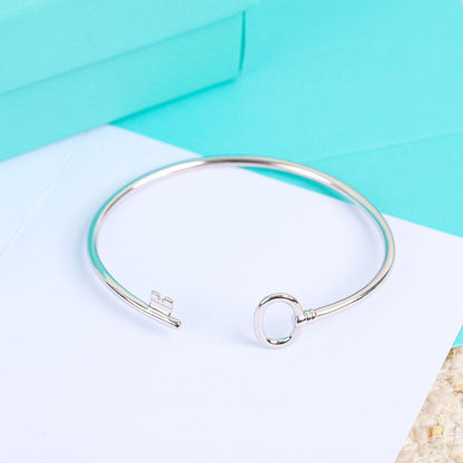 [Hevara Jewelry]KEY WIRE OVAL BRACELET