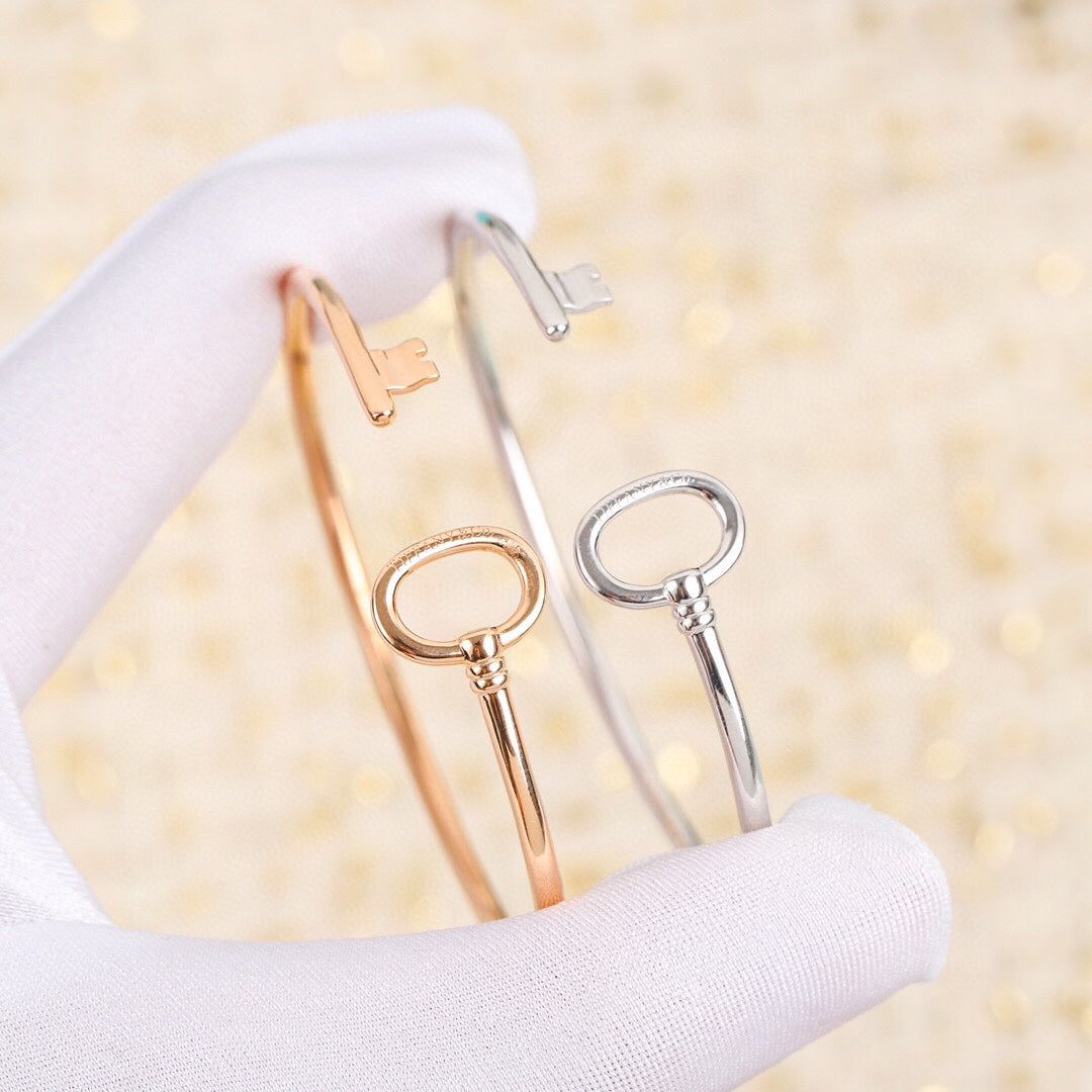 [Hevara Jewelry]KEY WIRE OVAL BRACELET