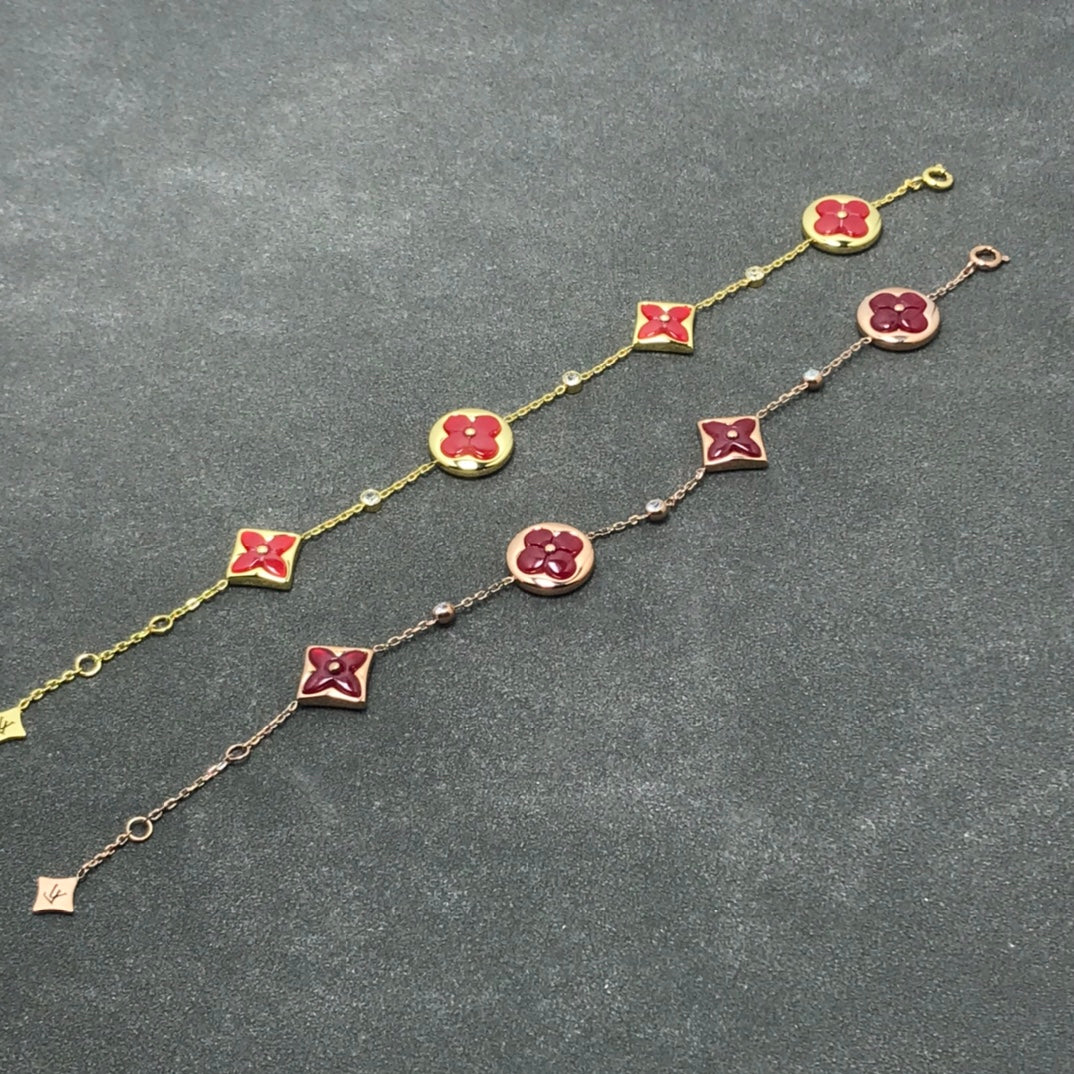 [⭐Hevara Jewelry]STAR AND SUN CARNELIAN 4 MOTIFS 3 DIAMONDS