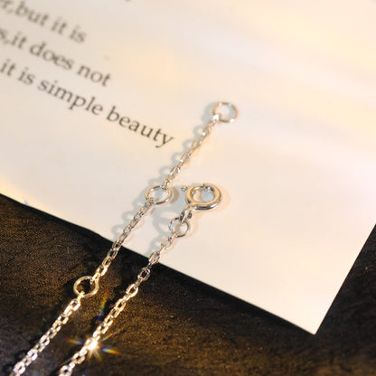 [⭐Hevara Jewelry]SUN MOTIF PINK MOP SILVER BRACELET