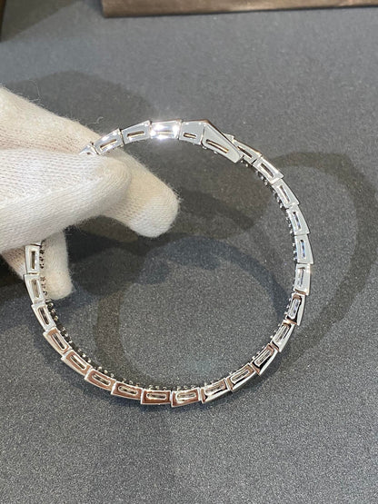 [⭐Hevara Jewelry]SERPENTI BRACELET DIAMONDS SILVER