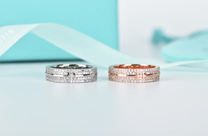 [Hevara Jewelry]T WIRE DIAMOND RING