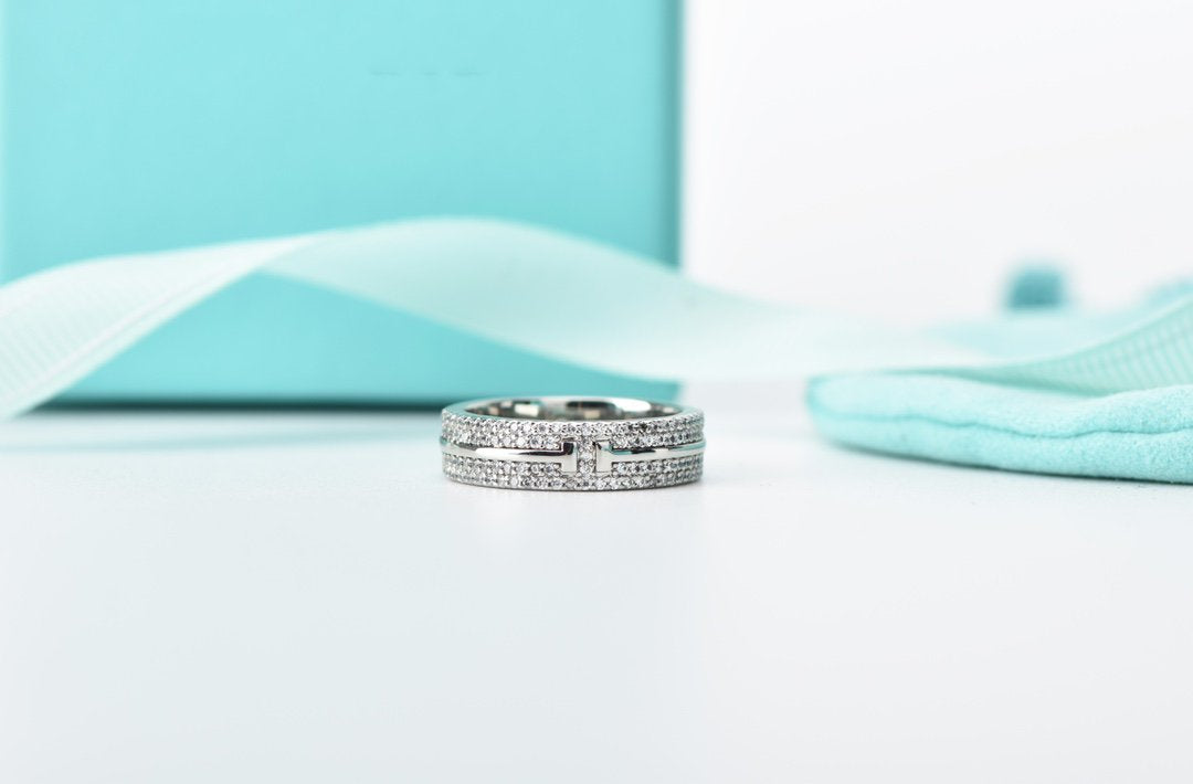 [Hevara Jewelry]T WIRE DIAMOND RING