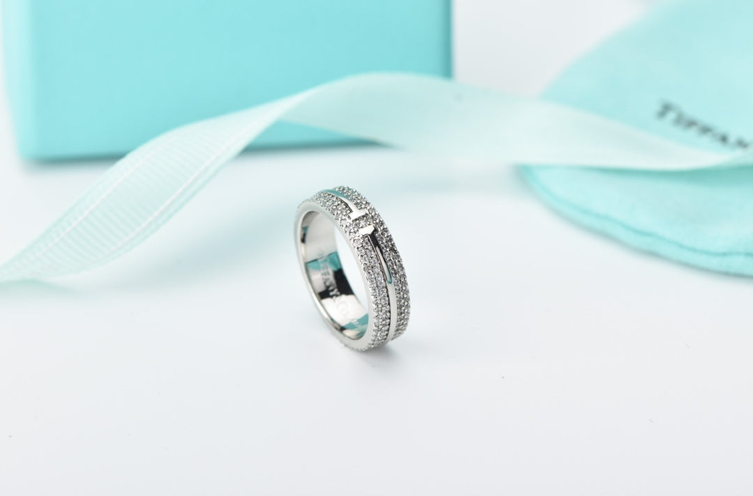 [Hevara Jewelry]T WIRE DIAMOND RING