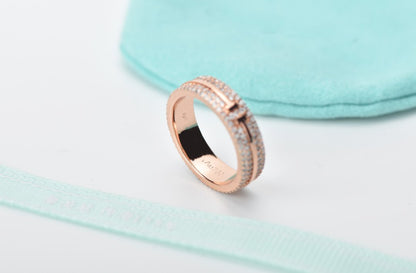 [Hevara Jewelry]T WIRE DIAMOND RING
