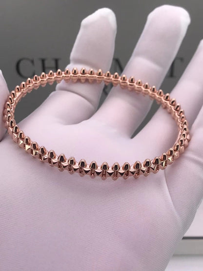 [⭐Hevara Jewelry]CLASH PINK GOLD BRACELET