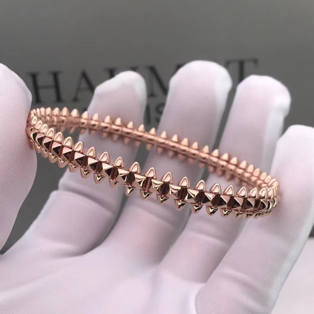[⭐Hevara Jewelry]CLASH PINK GOLD BRACELET