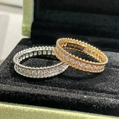 [⭐Hevara Jewelry]PERLEE DIAMOND ROSE GOLD RING