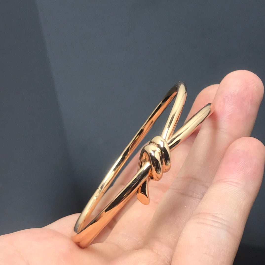 [Hevara Jewelry]KNOT DOUBLE ROWS BRACELET