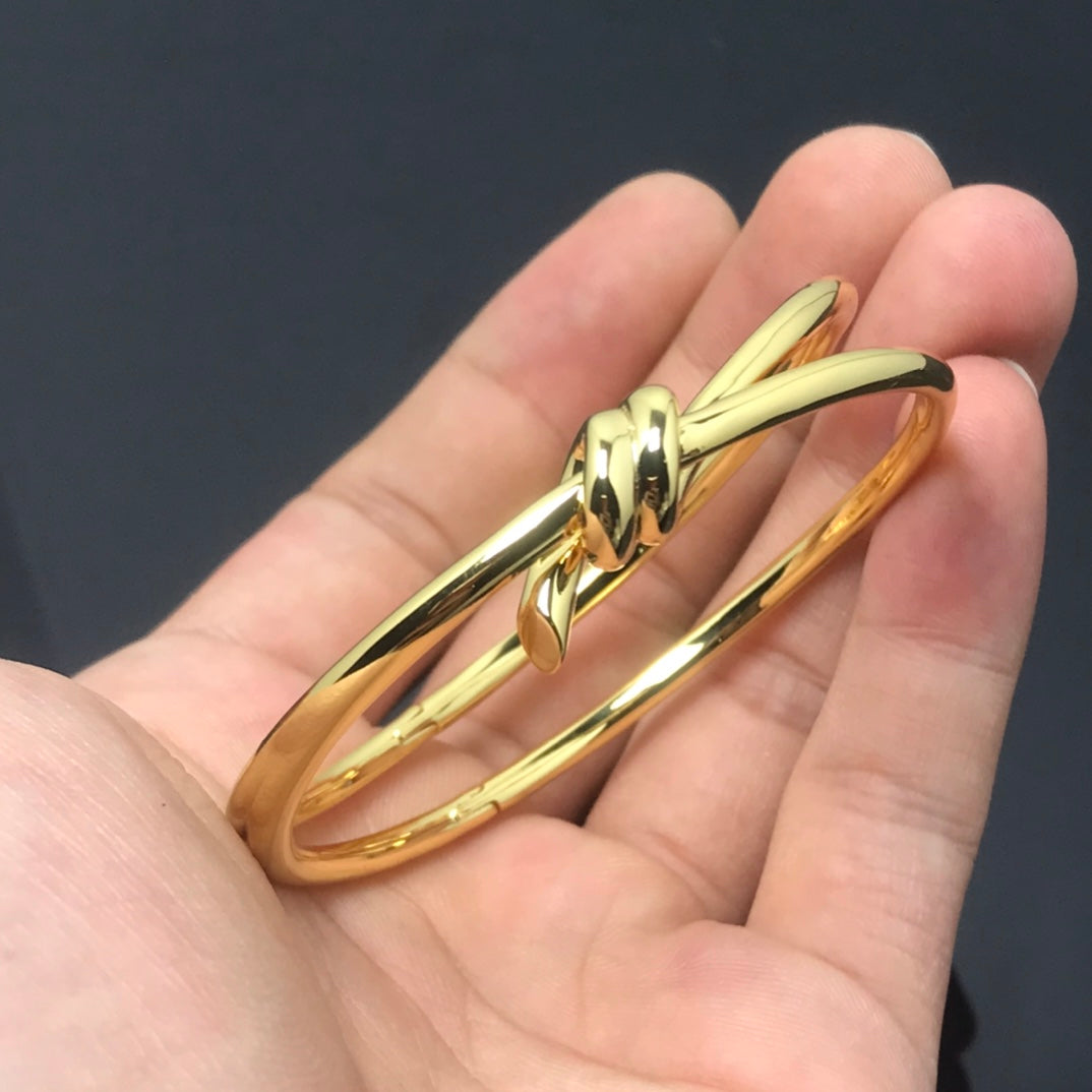 [Hevara Jewelry]KNOT DOUBLE ROWS BRACELET