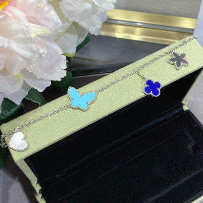 [⭐Hevara Jewelry]LUCKY SPRING SILVER BRACELET 4 MOTIF