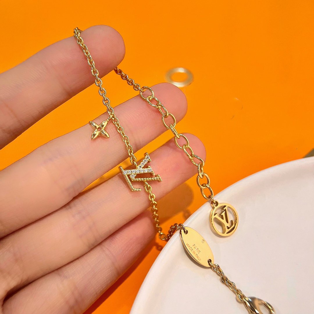[⭐Hevara Jewelry]LOGO STAR MOTIF GOLD BRACELET