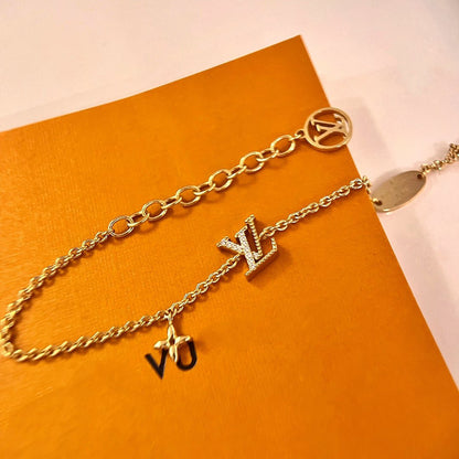[⭐Hevara Jewelry]LOGO STAR MOTIF GOLD BRACELET