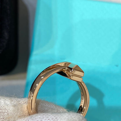 [Hevara Jewelry]T WIRE MEDIUM DIAMOND RING