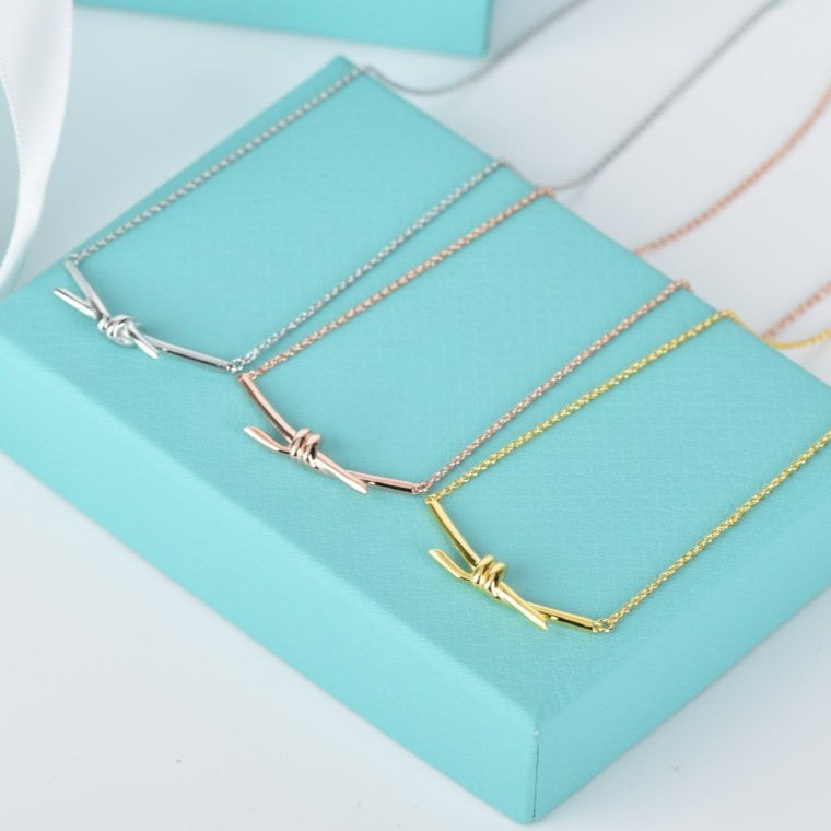 [Hevara Jewelry]KNOT NECKLACE