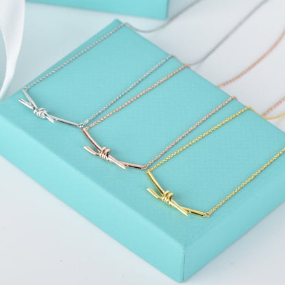 [Hevara Jewelry]KNOT NECKLACE