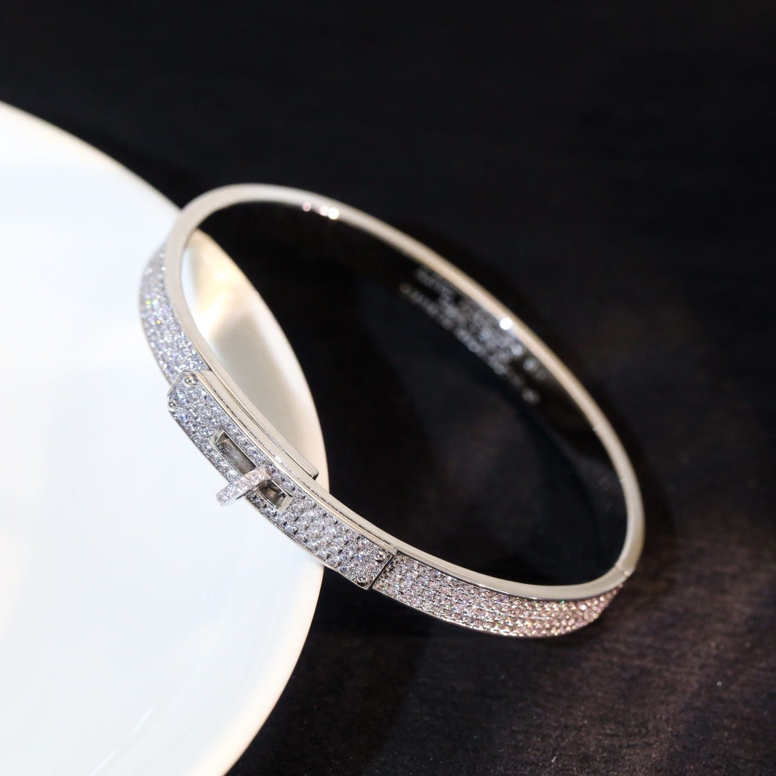[⭐Hevara Jewelry]KELLY BRACELET DIAMOND PAVED