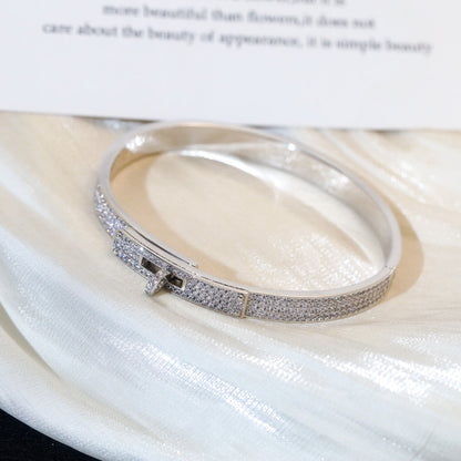 [⭐Hevara Jewelry]KELLY BRACELET DIAMOND PAVED
