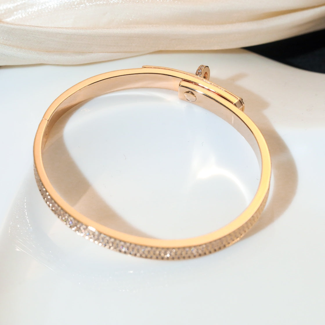 [⭐Hevara Jewelry]KELLY BRACELET DIAMOND PAVED