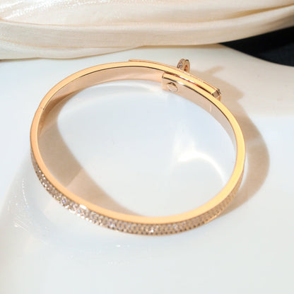[⭐Hevara Jewelry]KELLY BRACELET DIAMOND PAVED