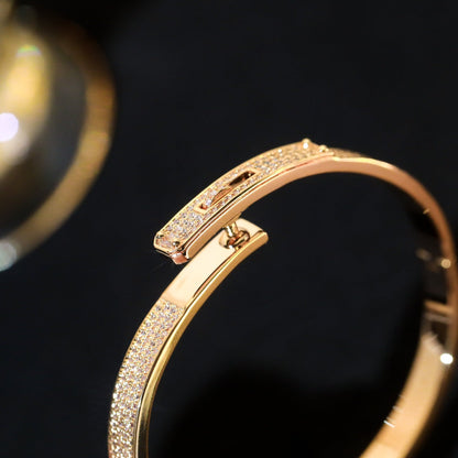 [⭐Hevara Jewelry]KELLY BRACELET DIAMOND PAVED