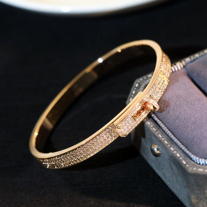 [⭐Hevara Jewelry]KELLY BRACELET DIAMOND PAVED