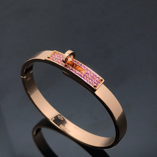 [⭐Hevara Jewelry]KELLY BRACELET PINK DIAMOND