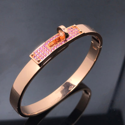 [⭐Hevara Jewelry]KELLY BRACELET PINK DIAMOND