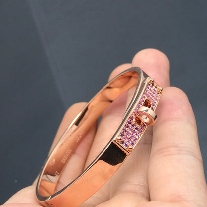 [⭐Hevara Jewelry]KELLY BRACELET PINK DIAMOND