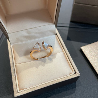 [⭐Hevara Jewelry]DREAM MOP DIAMOND OPEN RING