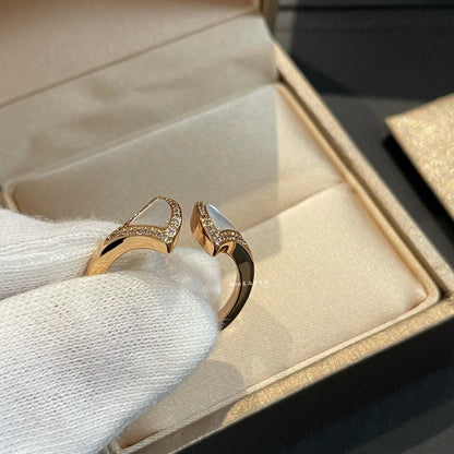 [⭐Hevara Jewelry]DREAM MOP DIAMOND OPEN RING