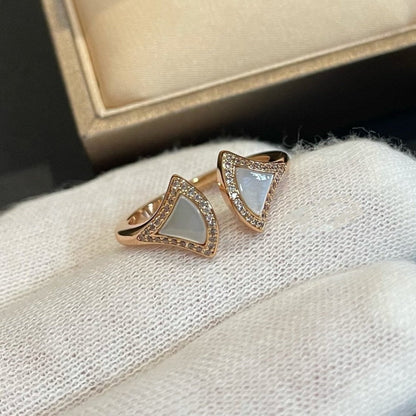 [⭐Hevara Jewelry]DREAM MOP DIAMOND OPEN RING