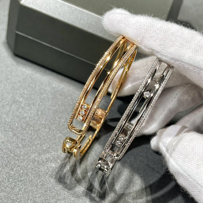 [⭐Hevara Jewelry]MOVE 10TH PAVED DIAMOND BRACELET