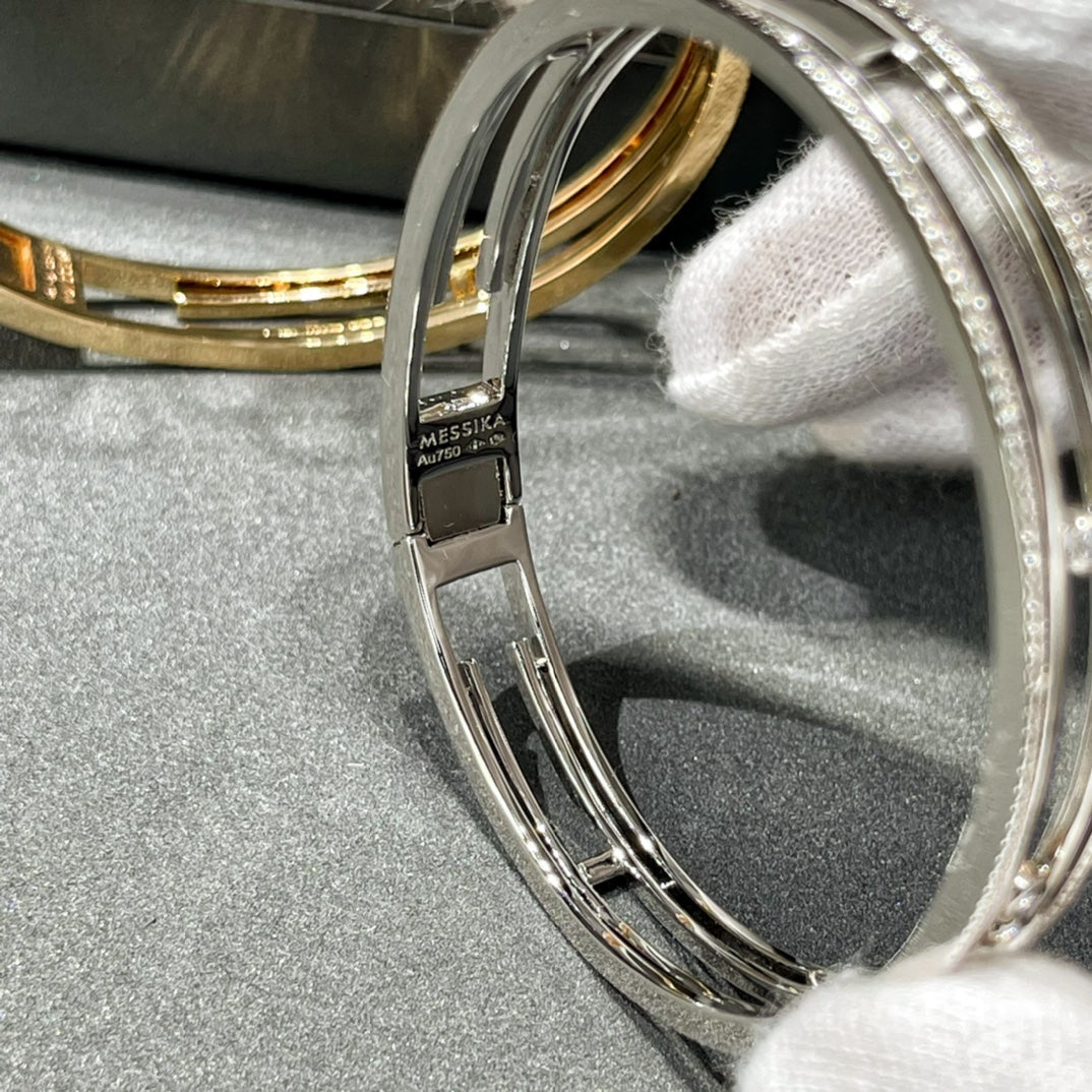 [⭐Hevara Jewelry]MOVE 10TH PAVED DIAMOND BRACELET