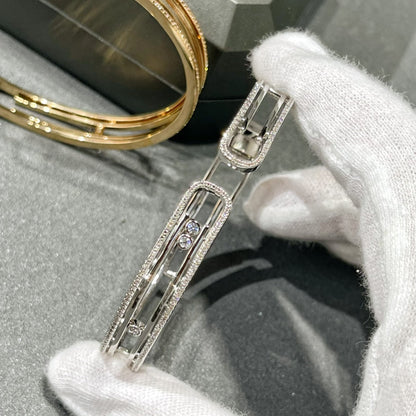 [⭐Hevara Jewelry]MOVE 10TH PAVED DIAMOND BRACELET